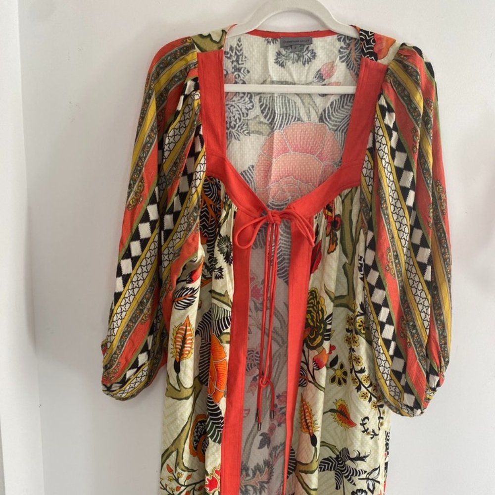 Conditions Apply Colorful Patterned Duster Robe O/S